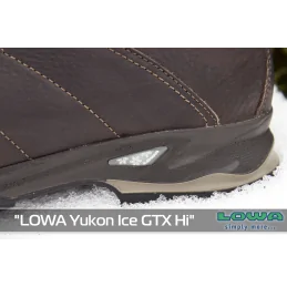 Черевики зимові "LOWA Yukon Ice GTX Hi", Dark Brown