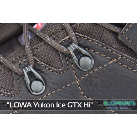 Черевики зимові "LOWA Yukon Ice GTX Hi", Dark Brown