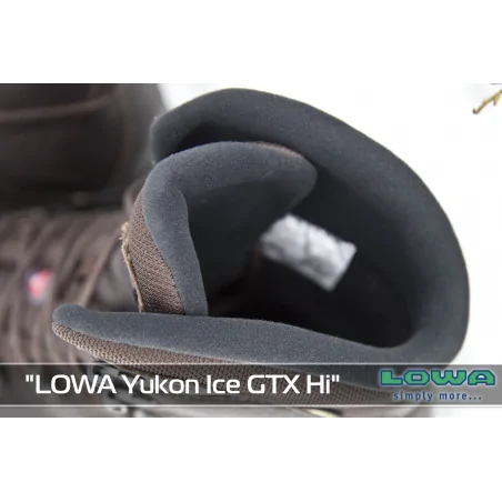 Черевики зимові "LOWA Yukon Ice GTX Hi", Dark Brown