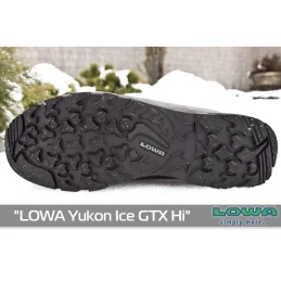 Ботинки зимние "LOWA Yukon Ice GTX Hi", Dark Brown