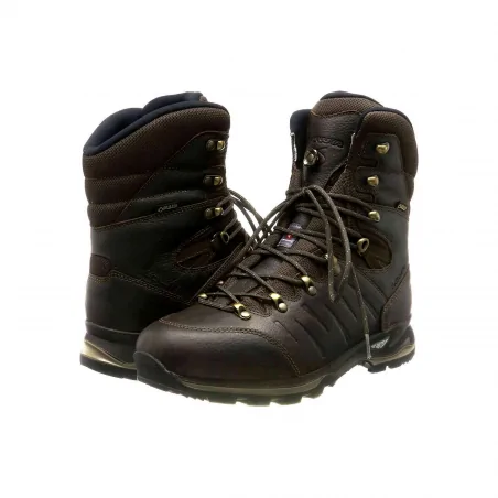 Ботинки зимние "LOWA Yukon Ice II GTX", Dark Brown